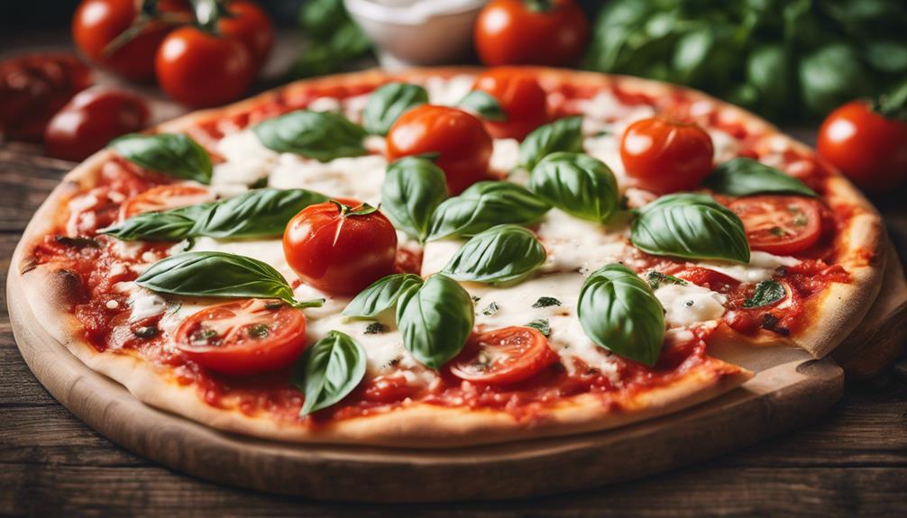 authentic italian margherita pizza