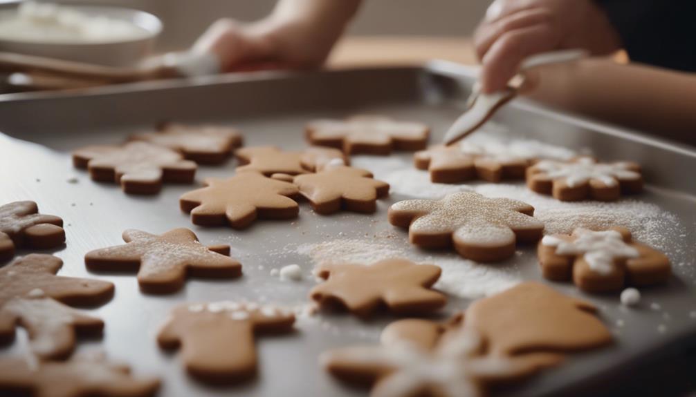 bake festive gingerbread cookies