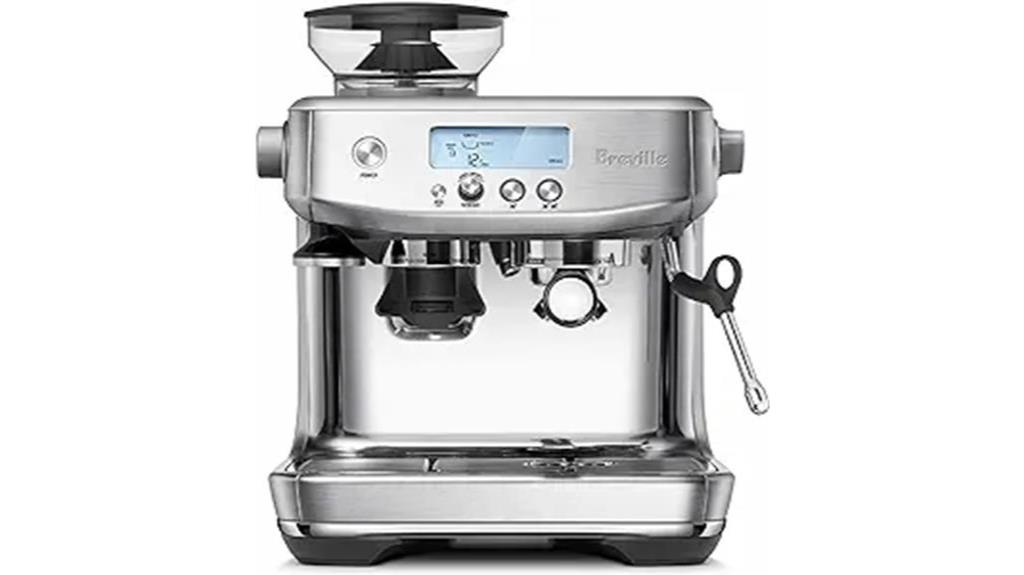 breville espresso machine stainless steel