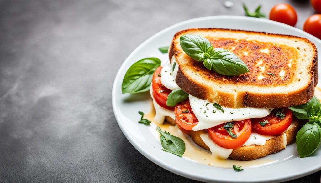 caprese grilled cheese recipe