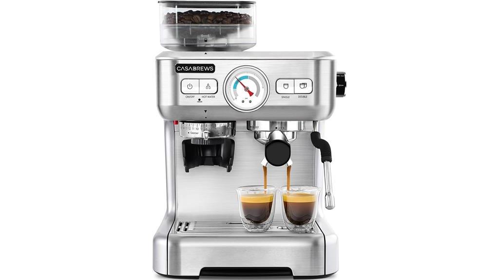 casabrews espresso machine features