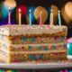 celebratory birthday cake bars