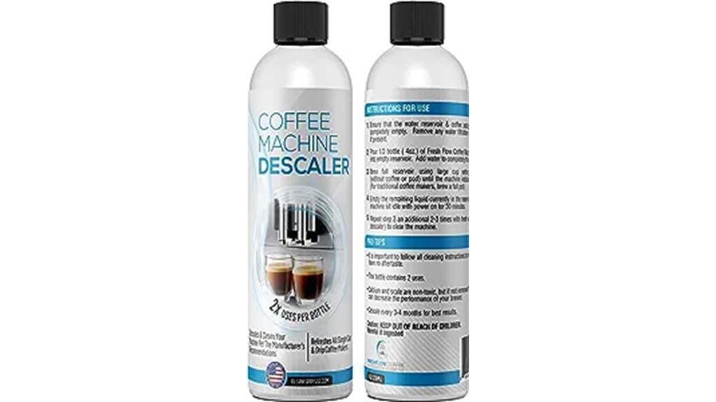 coffee machine descaling solution