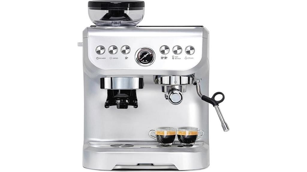 coffee maker with frother