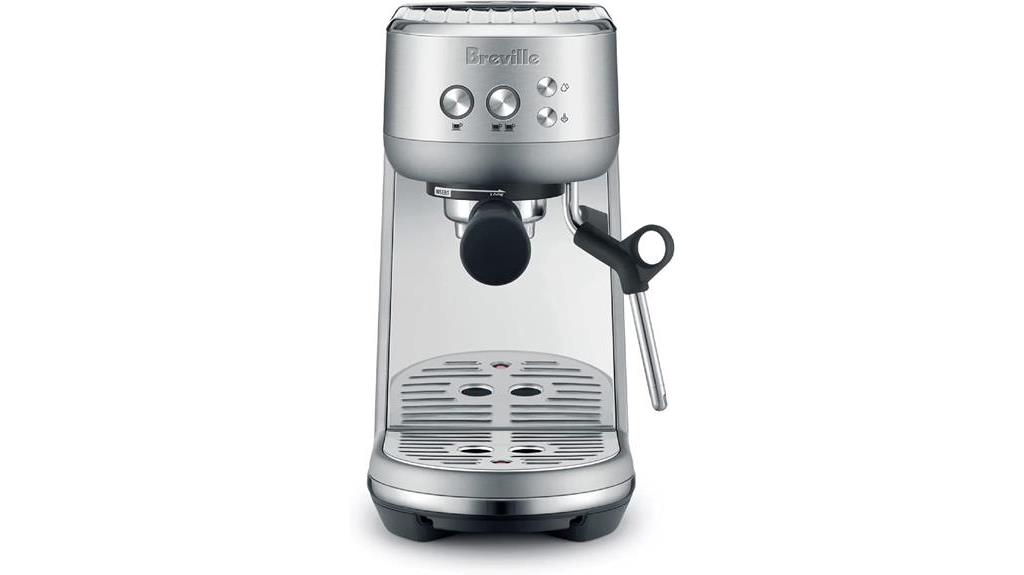 compact espresso machine breville