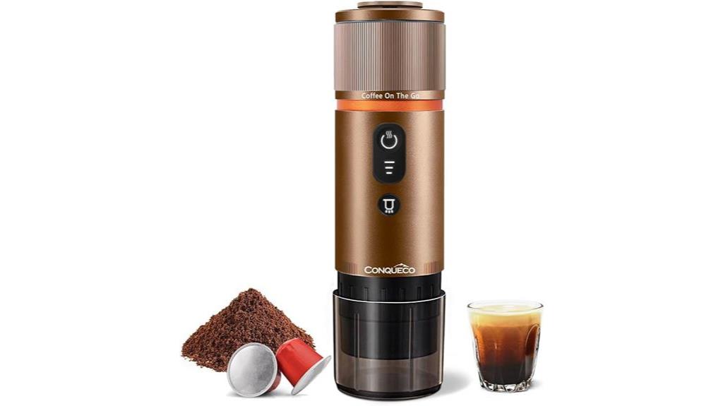 compact espresso maker convenience