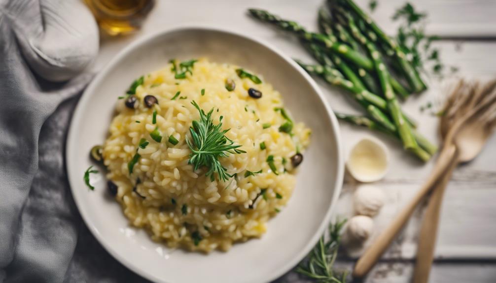 cooking different types of risotto