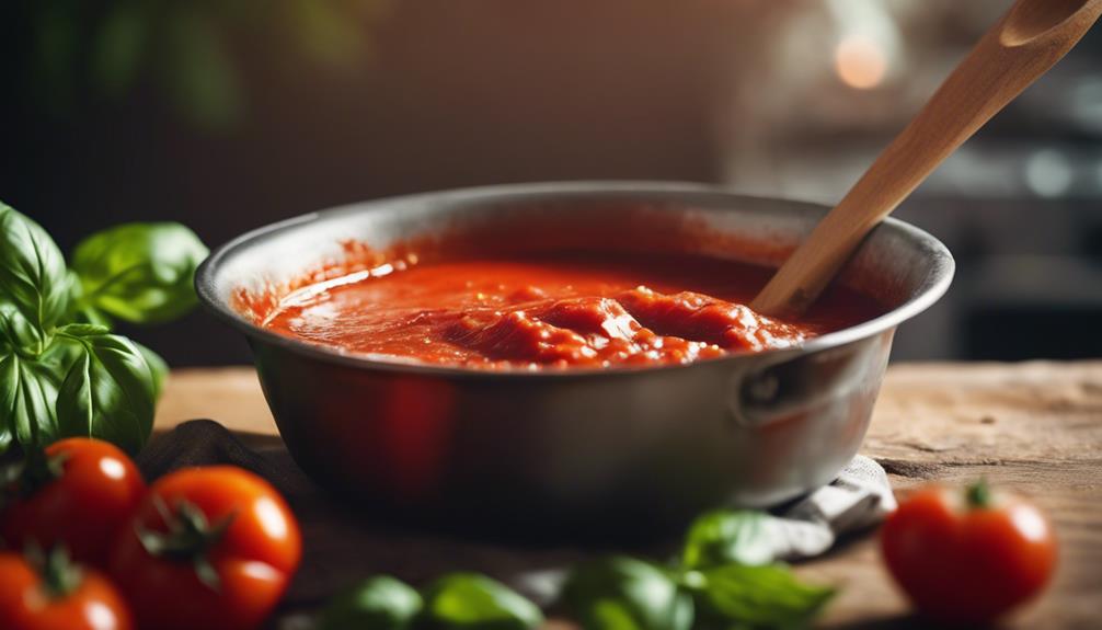 cooking with tomato sauces