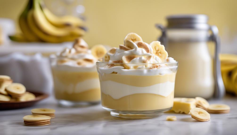 creamy banana dessert recipe