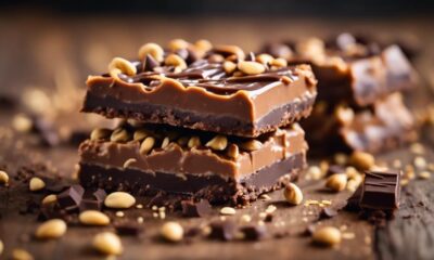 decadent chocolate peanut bars