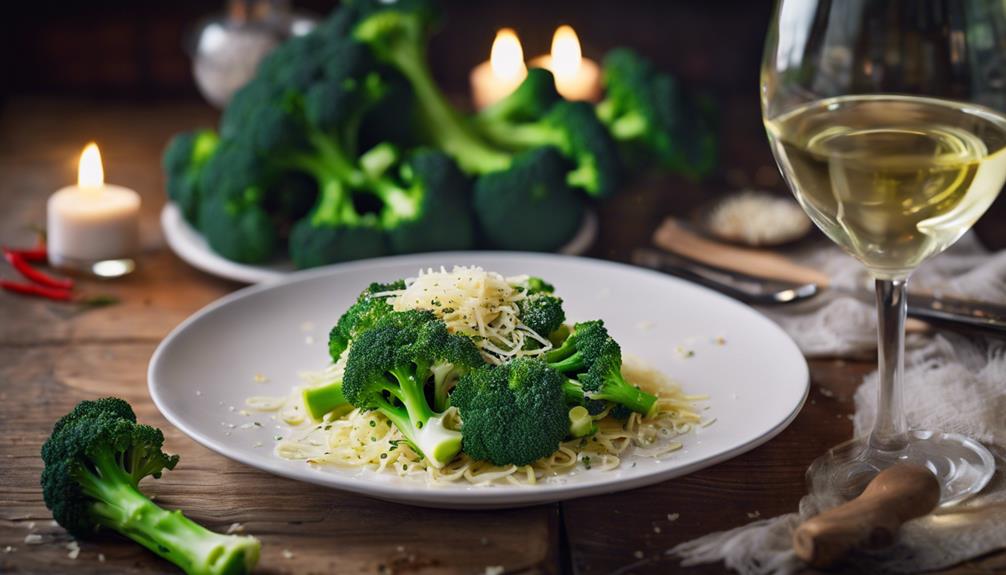 delicious broccoli garlic pasta