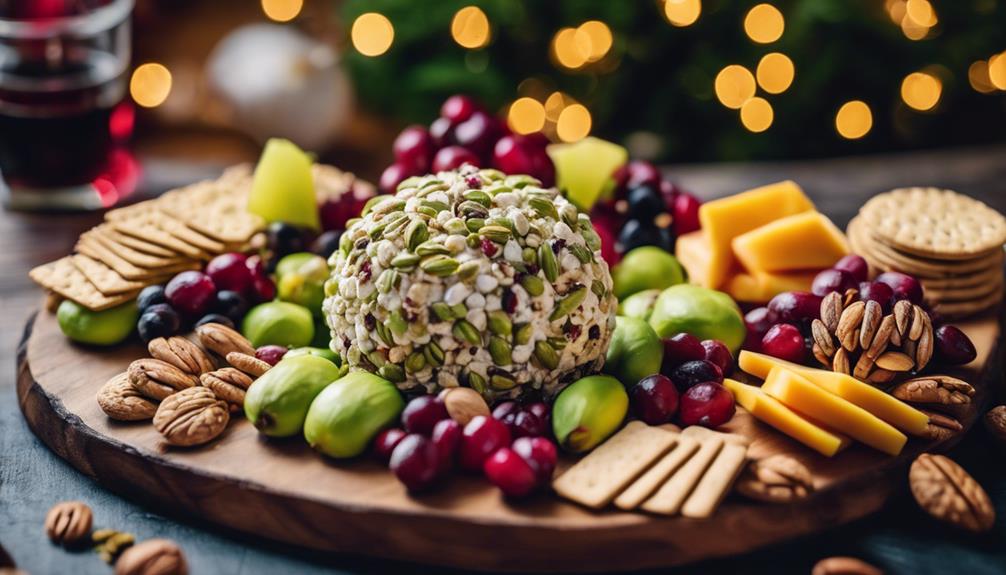 delicious holiday cheese ball