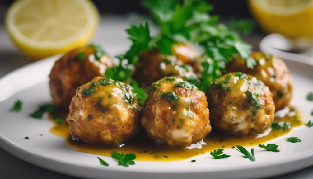 delicious homemade chicken balls