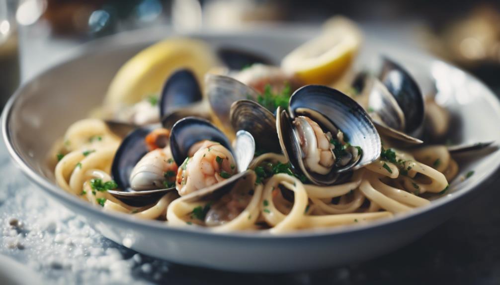 delicious italian seafood cuisine