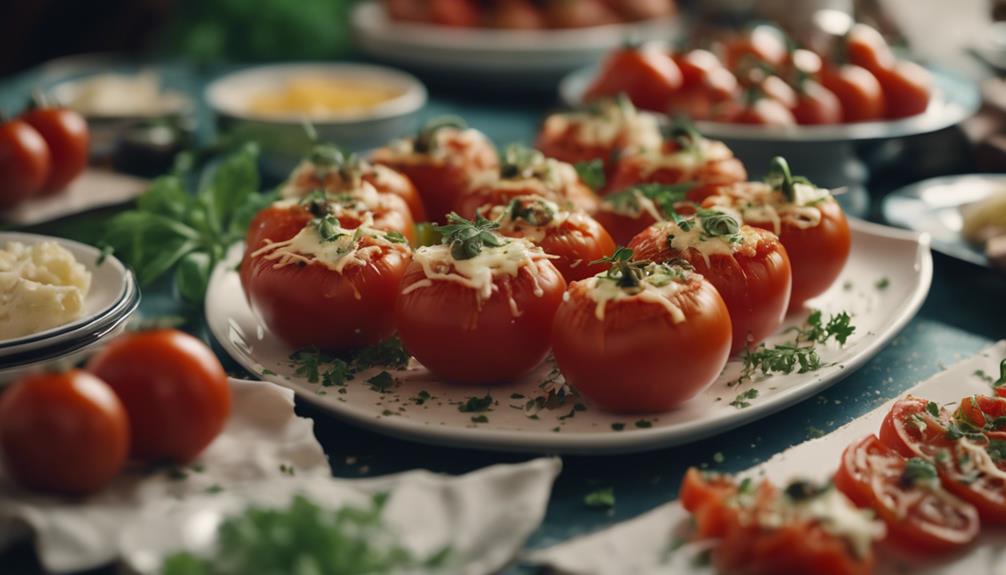 delicious italian stuffed tomatoes