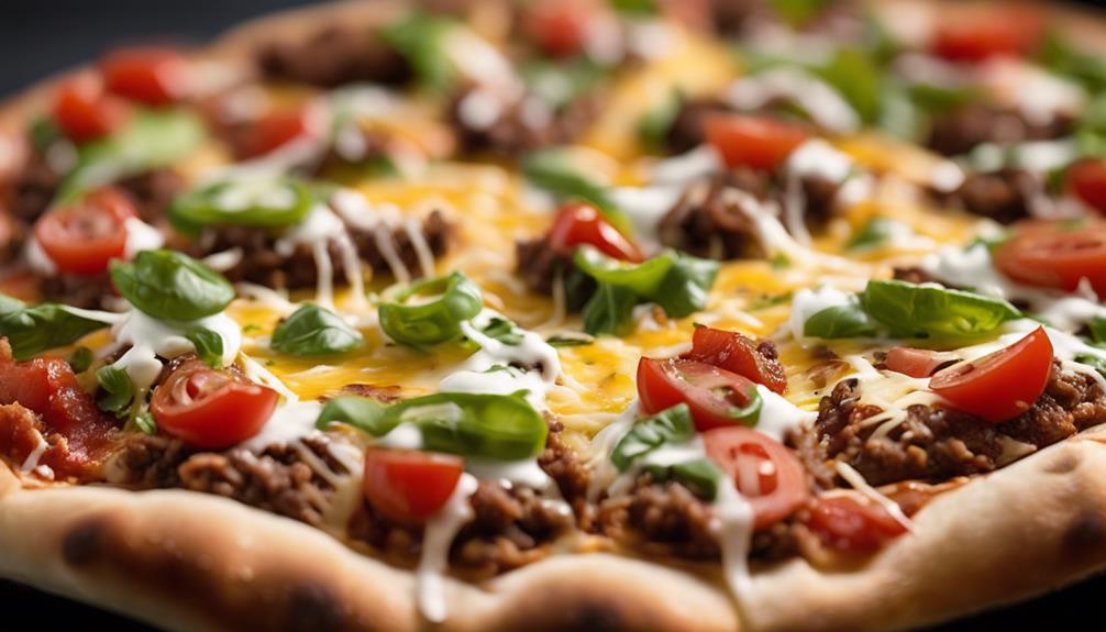 delicious taco pizza toppings