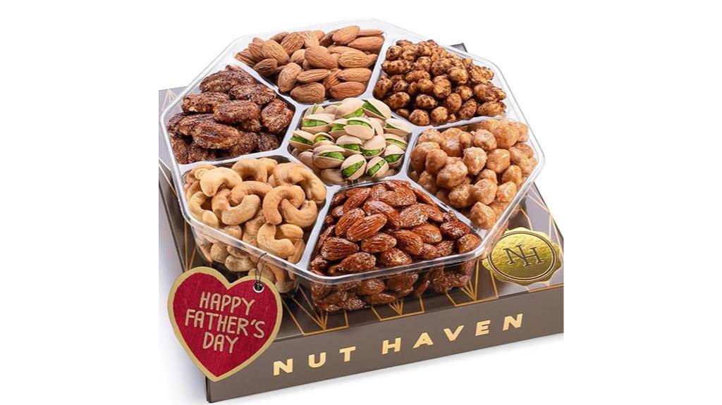 delicious variety of gourmet nuts