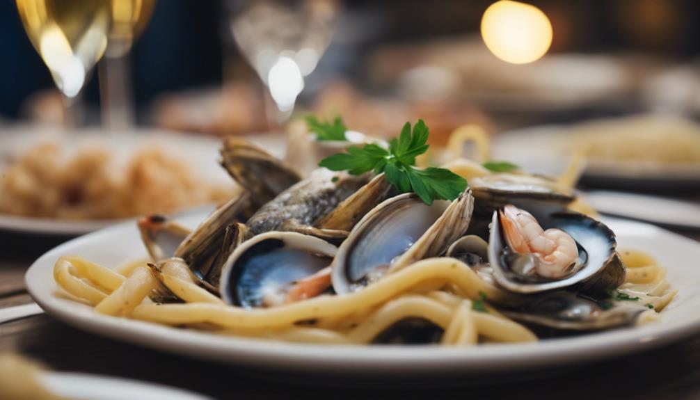 delight in italian seafood