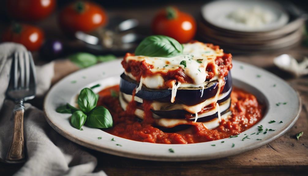 eggplant parmesan with wealth