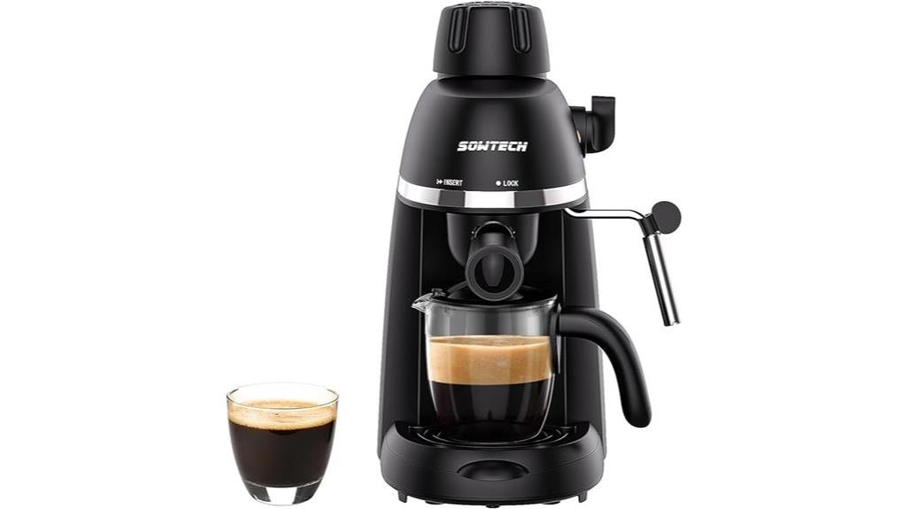 espresso coffee machine details