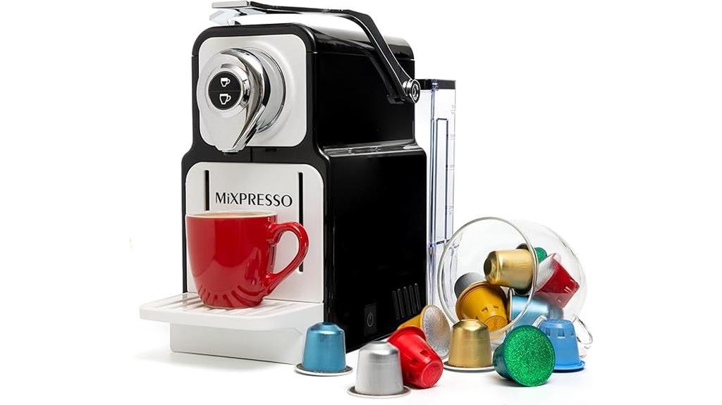 espresso machine for capsules