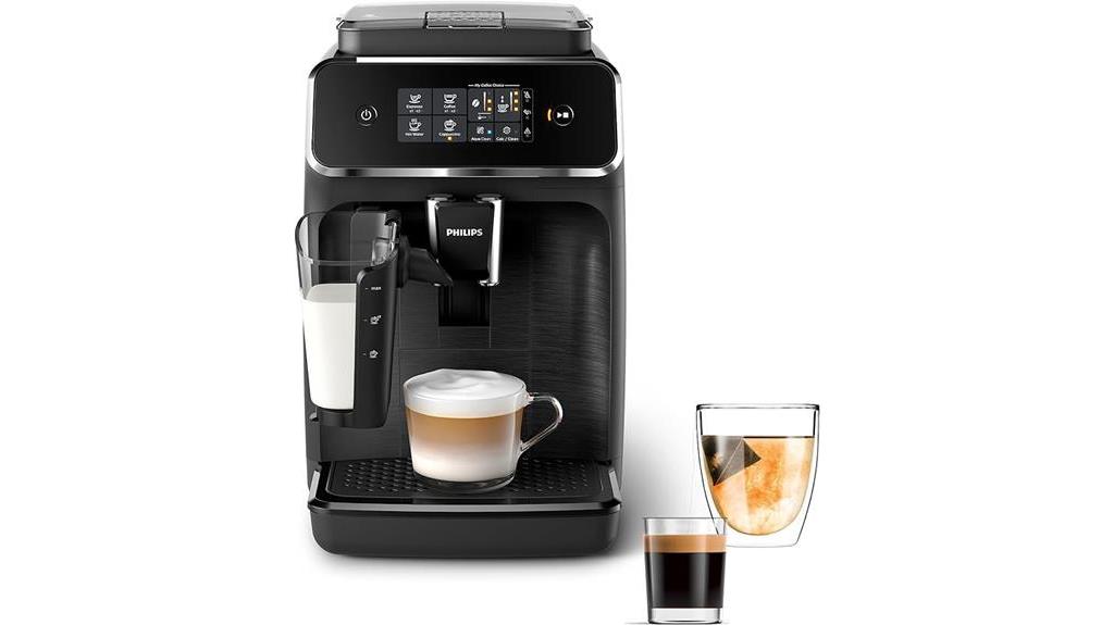 espresso machine with frother