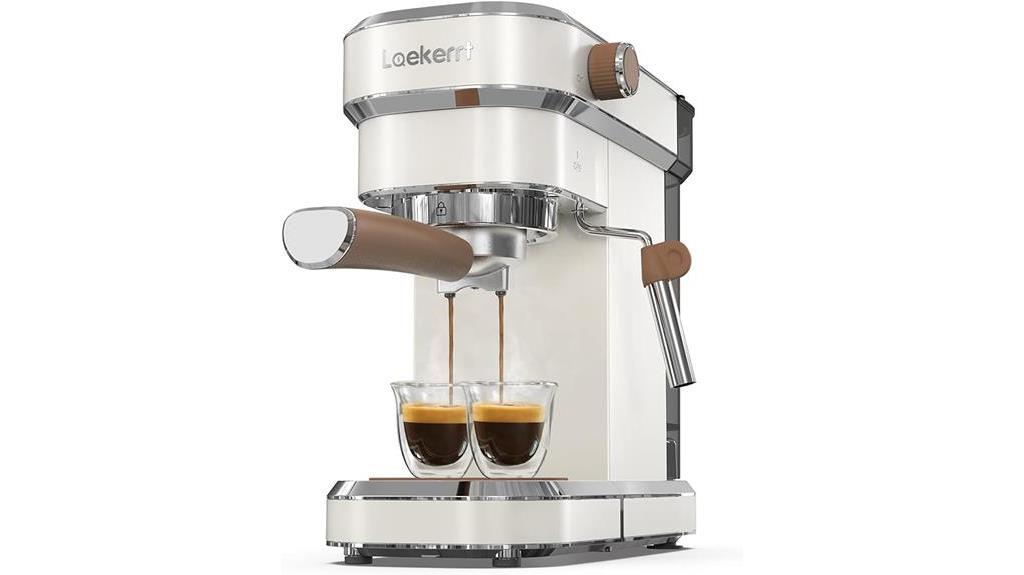 espresso machine with frother