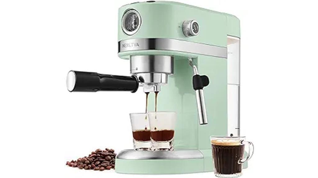 espresso machine with steam