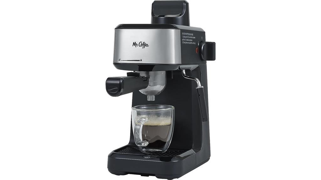 espresso maker with frothing