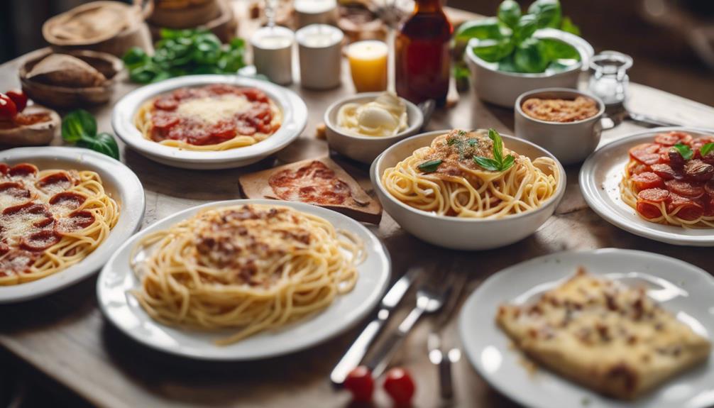 exploring italian cuisine options