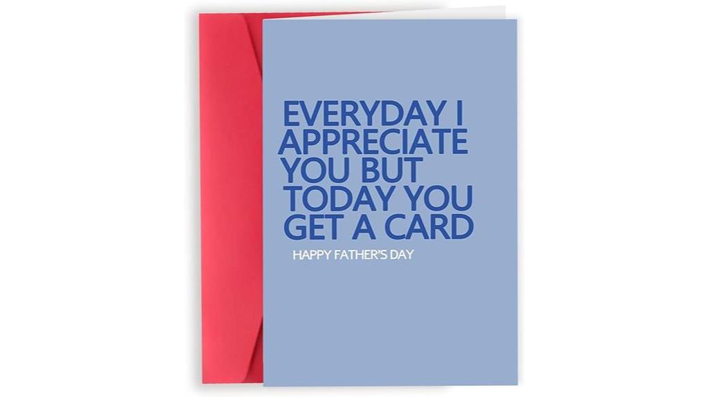 father s day blue card