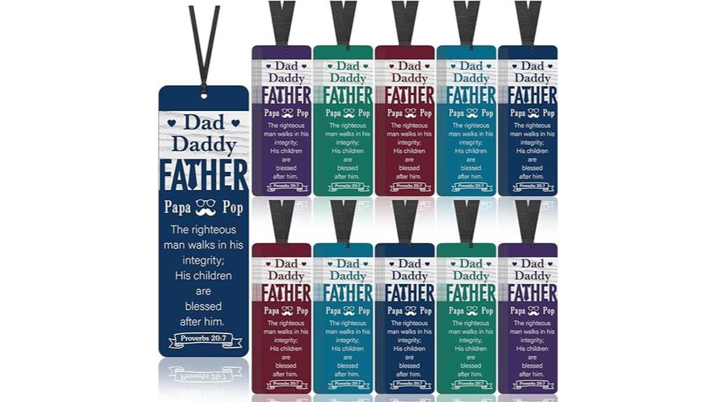 father s day proverbs bookmark