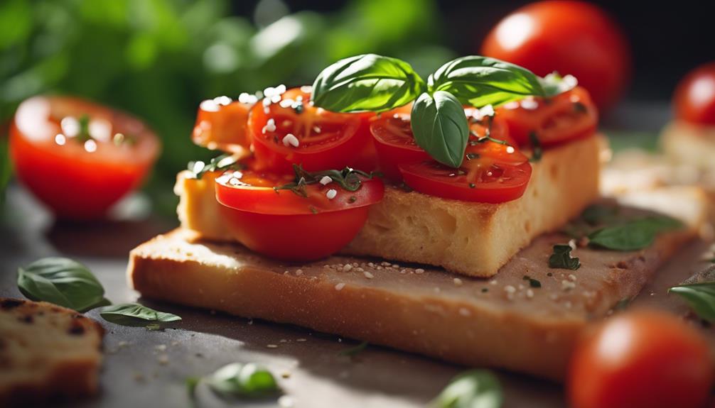 fresh basil tomato pasta