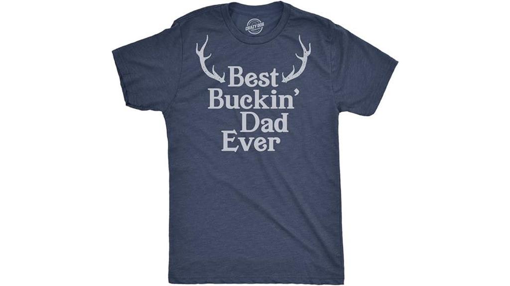 funny buckin dad t shirt