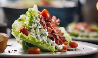 gourmet blt wedge salad
