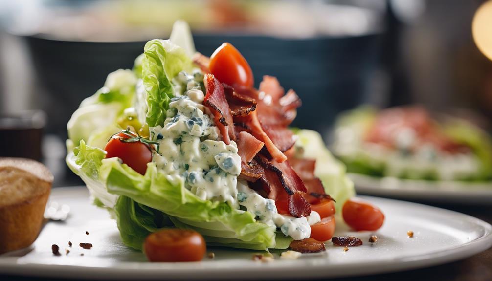 gourmet blt wedge salad