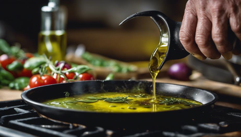 healthy cooking with olive oil