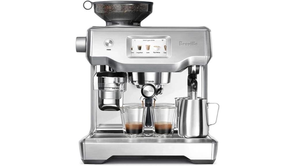 high end espresso machine features