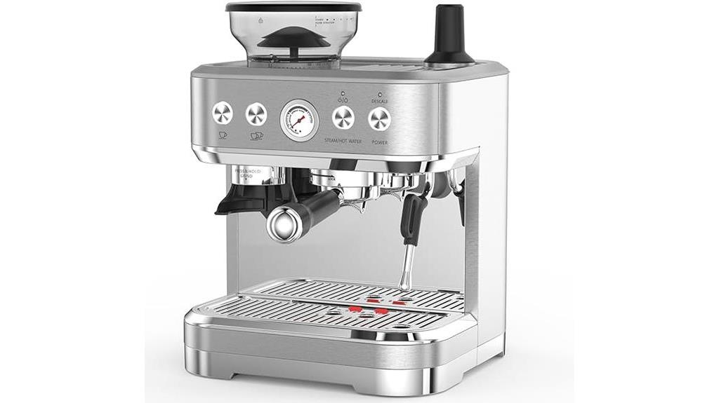 high end espresso machine specifications