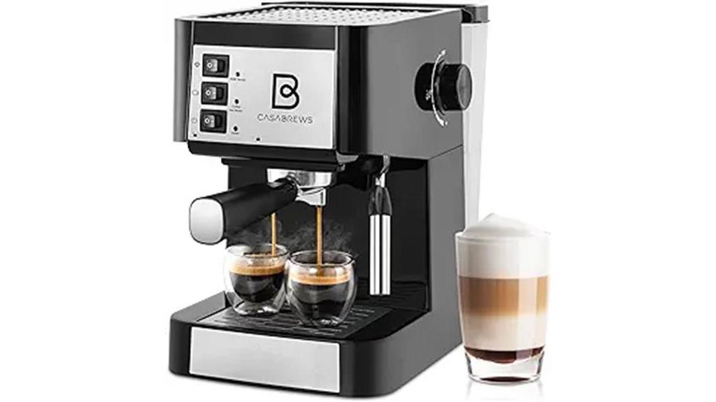 high quality espresso machine functionality