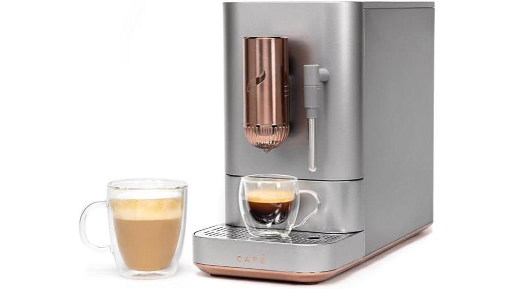 high quality espresso with frother