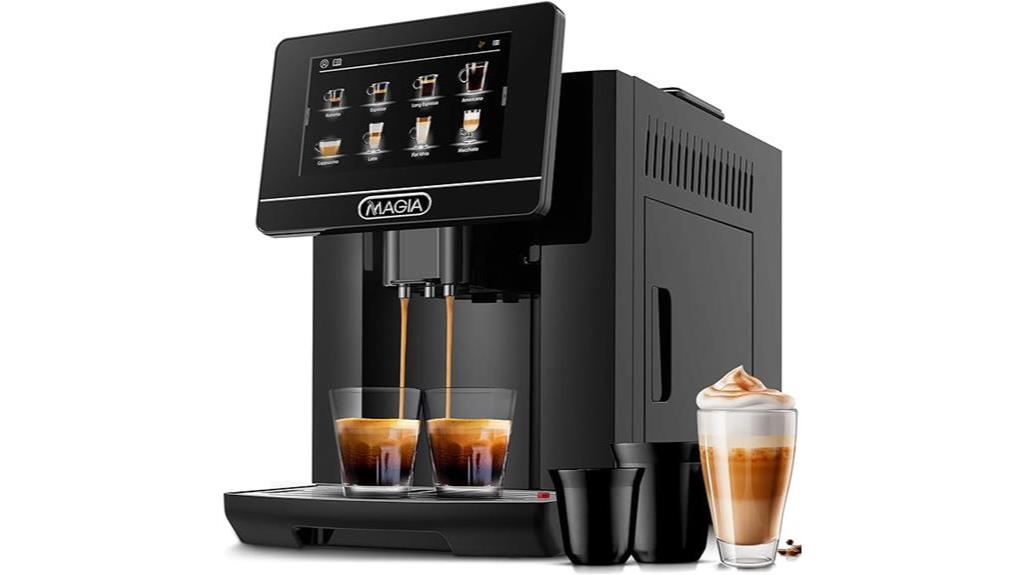 high tech espresso machine brand