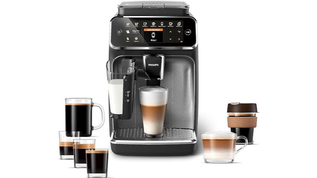high tech espresso machine model