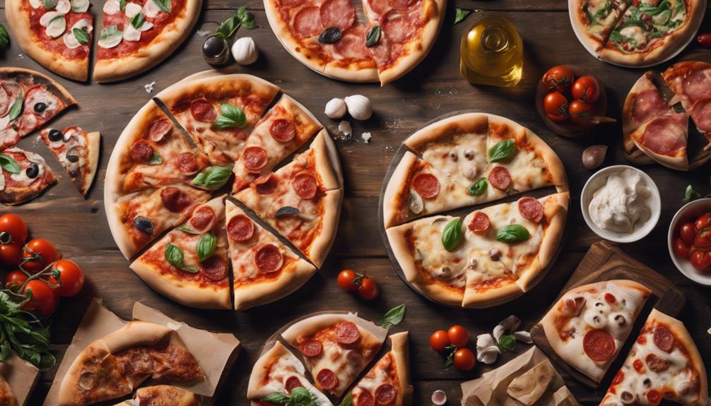 italian cuisine pizza varieties