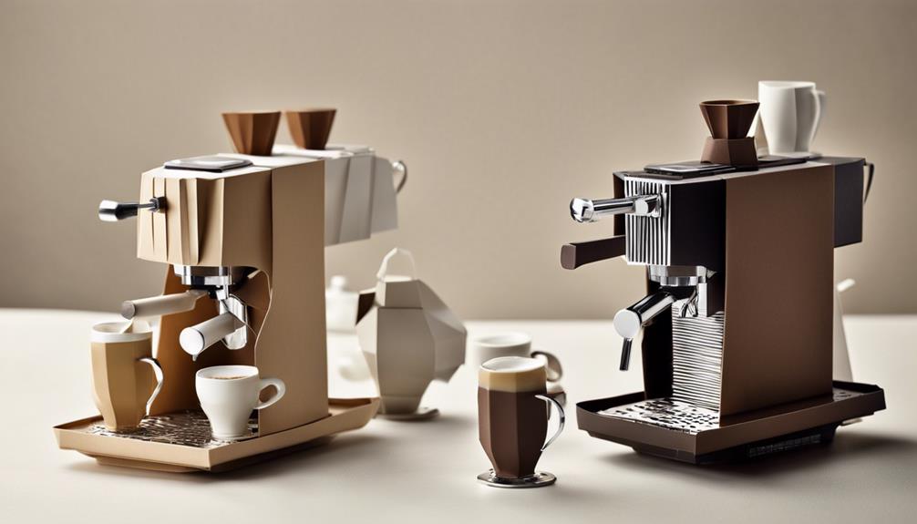 mini espresso machine selection