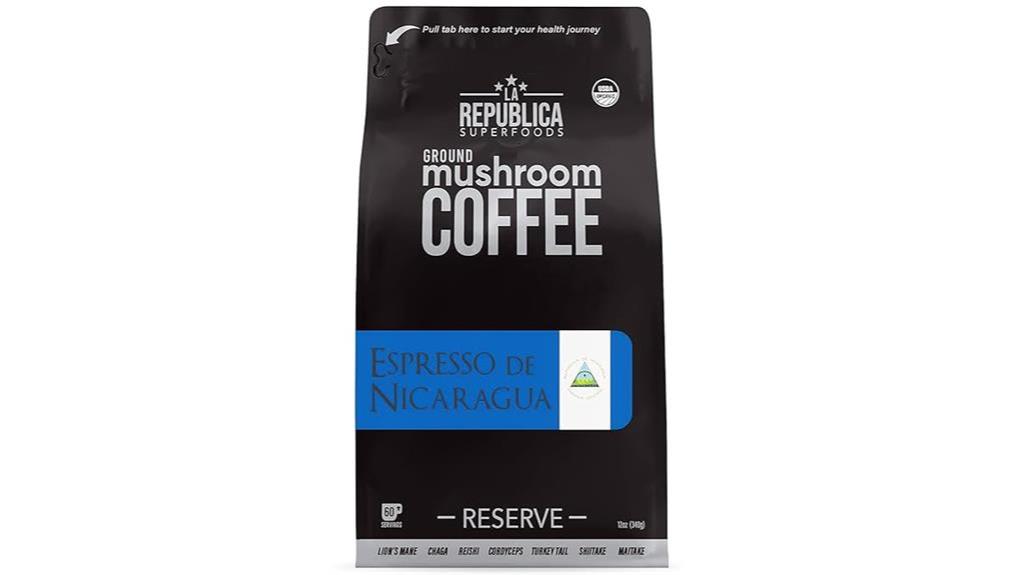 nicaraguan mushroom espresso blend