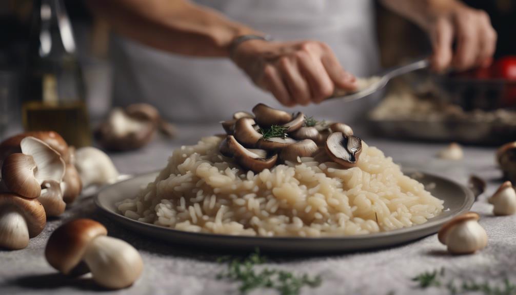 perfecting the risotto process