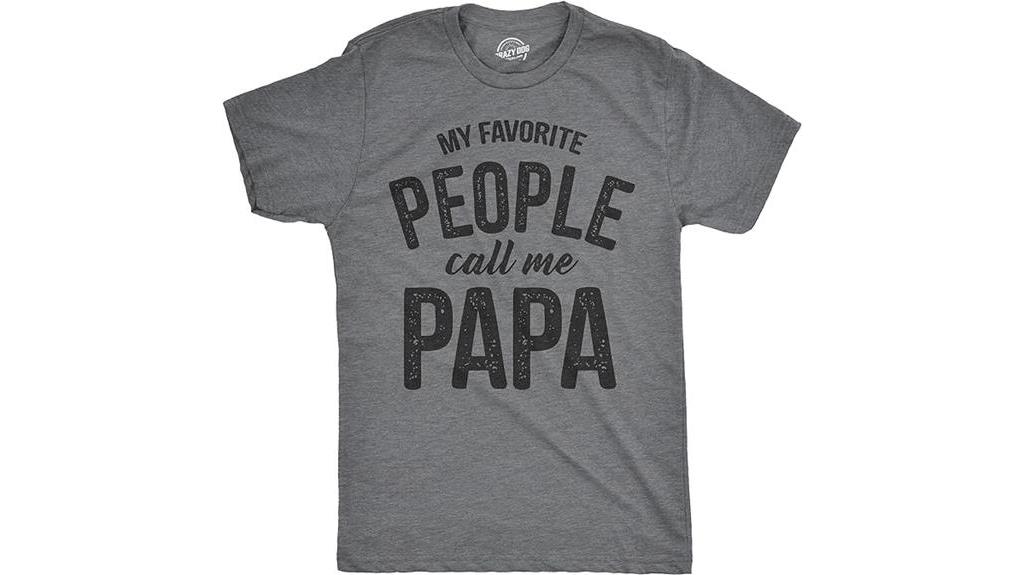 personalized papa t shirt for dog lovers