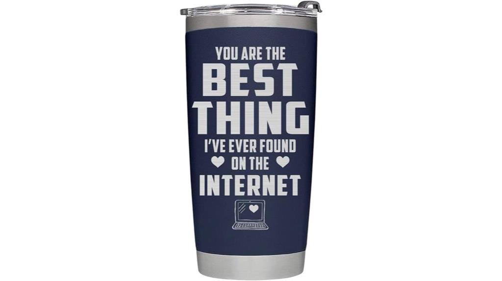 personalized tumbler for husband