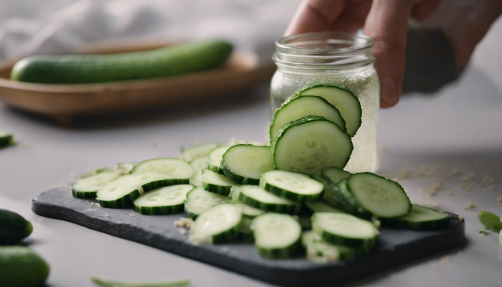 pickling fresh cucumbers at home